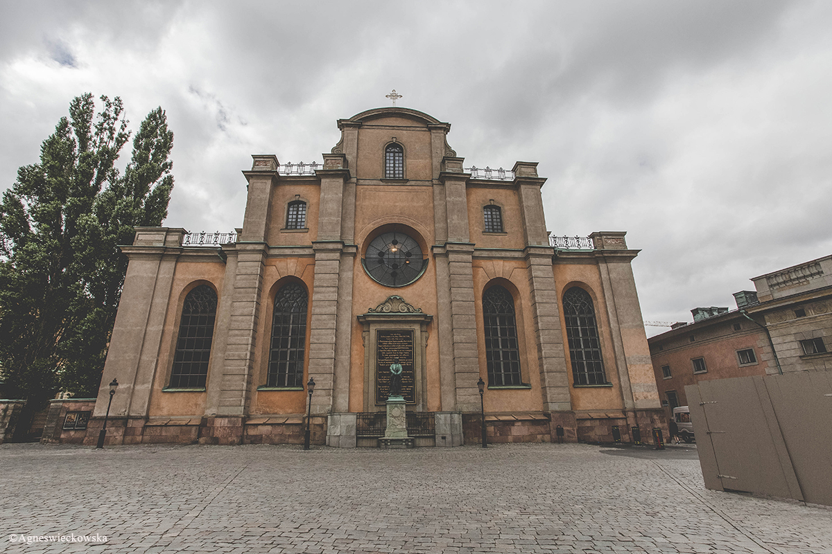 Storkyrkan w Sztokholmie.