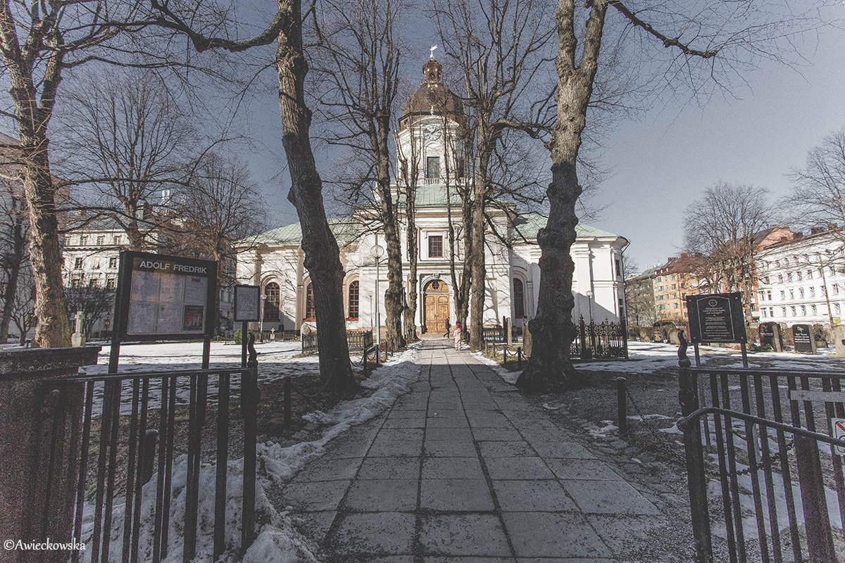 Kościół Adolfa Fryderyka w Sztokholmie.