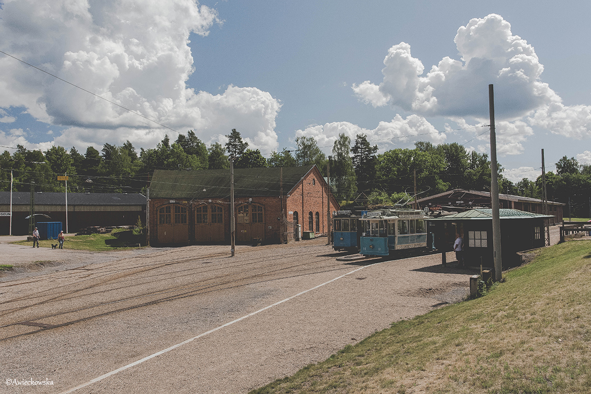 Muzeum tramwajów w Malmköping.