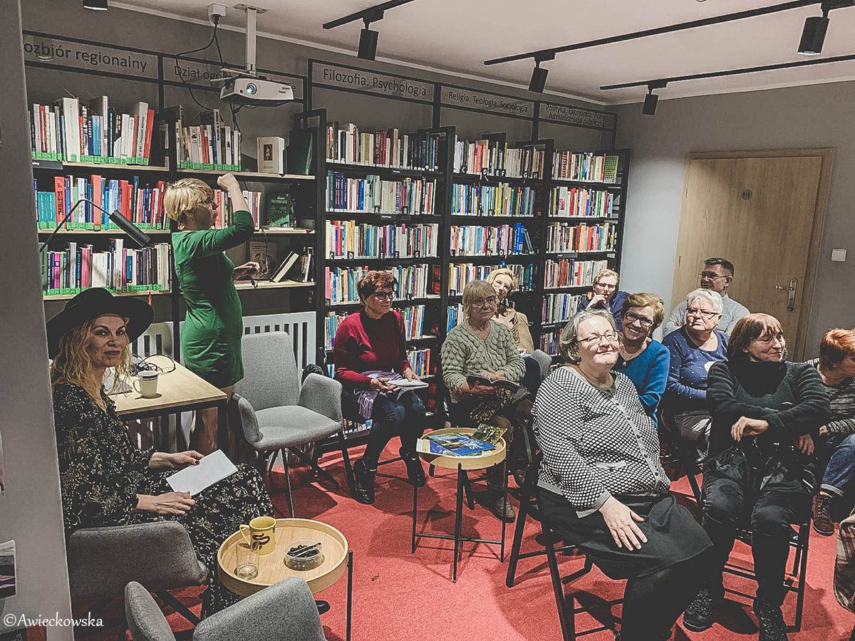 Szwecja o smaku lukrecji czyli spotkanie w bibliotece Morenowej.